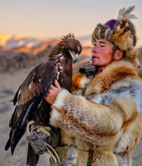 physical sign of eagle hunting|mongolian hunters.